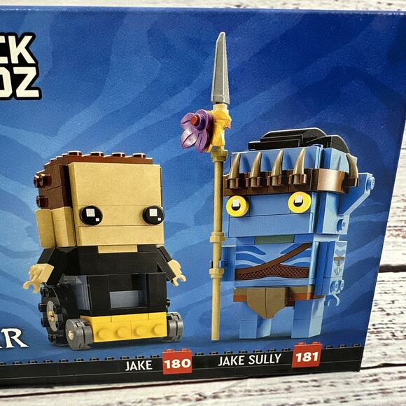 Lego Brick Headz Avatar Jake Sully and his Avatar New Lot of 2 - Picture 5 of 5